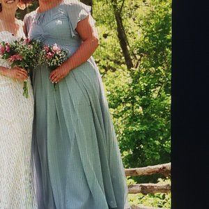 Azazie Lily Dust Blue